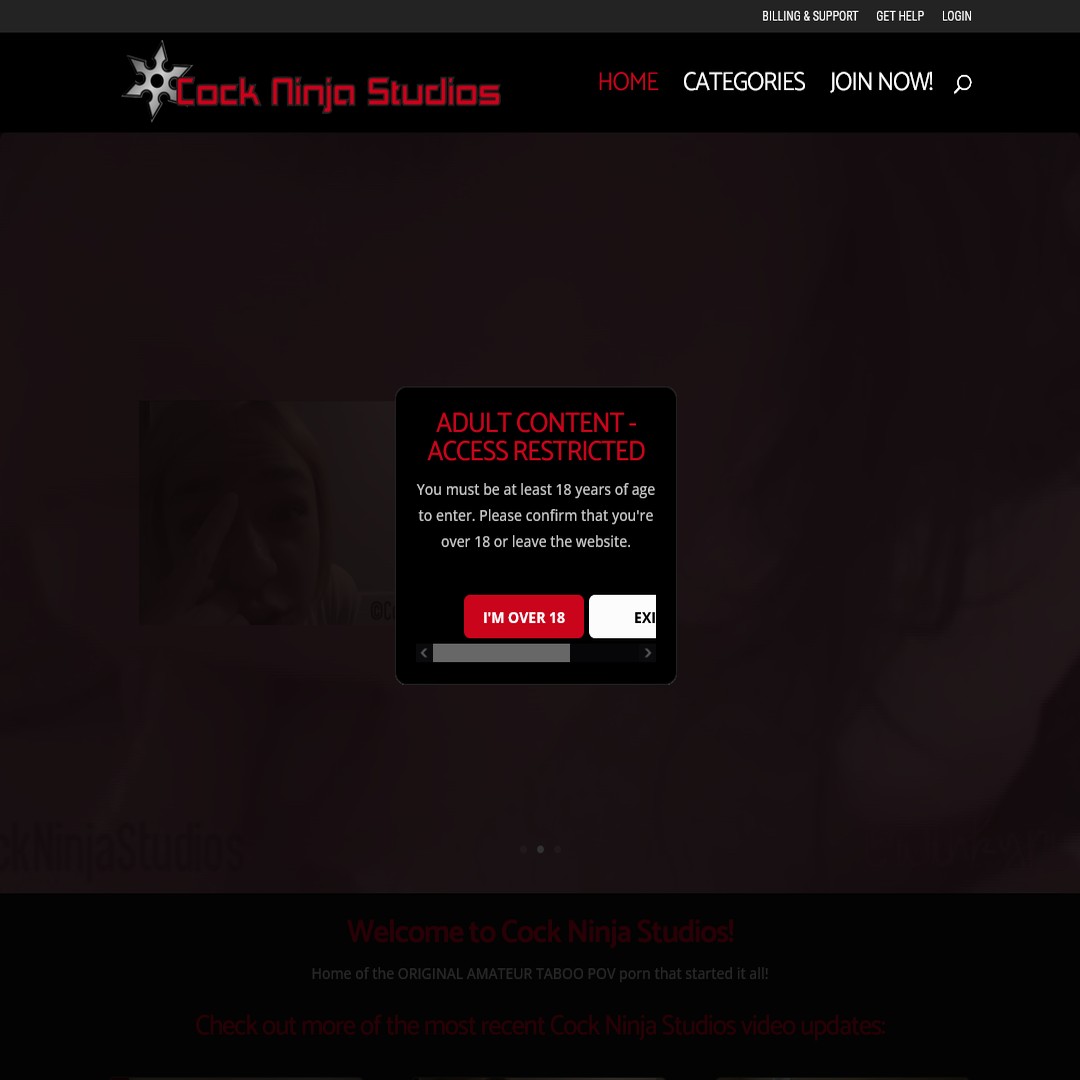 cock ninja studios password