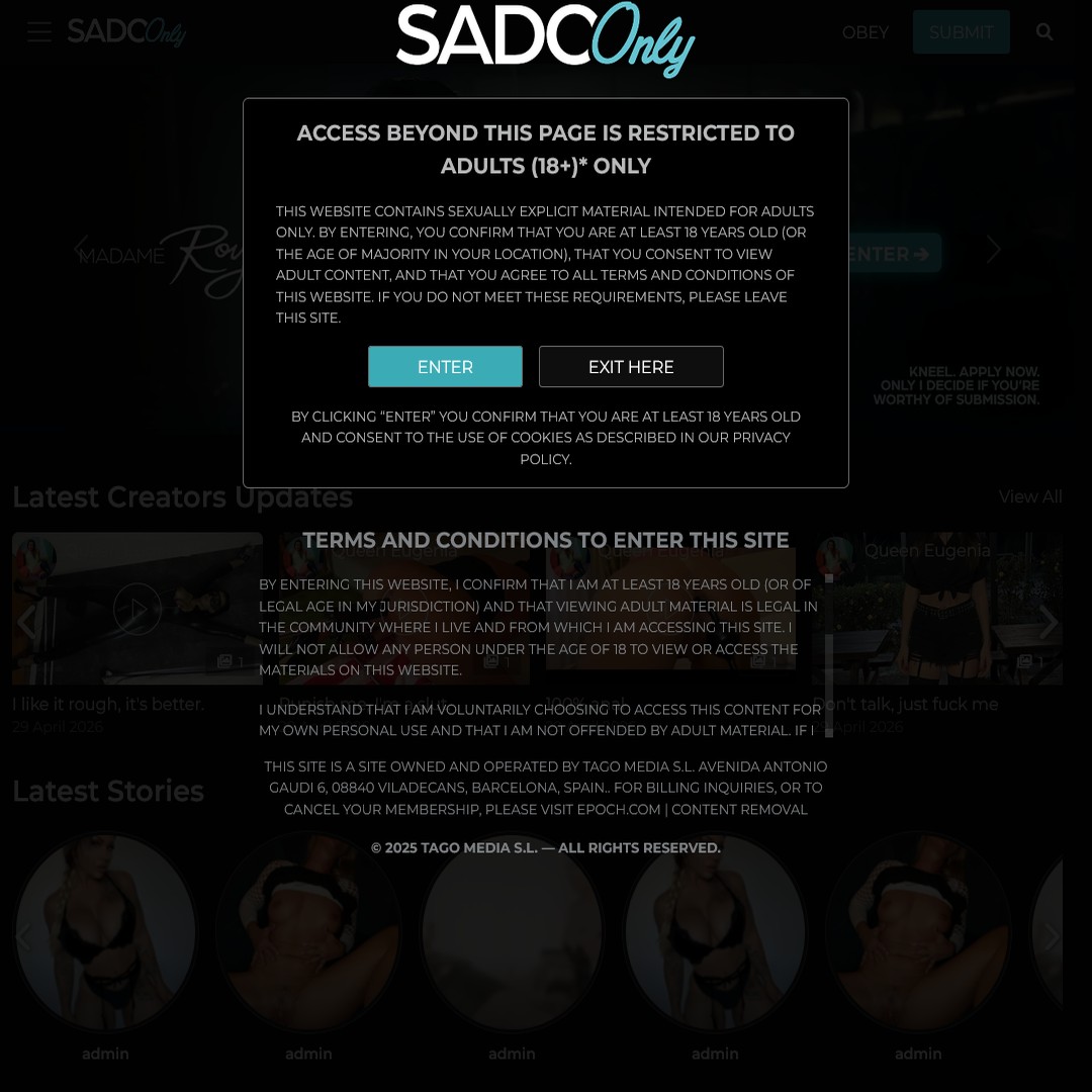 sado only password